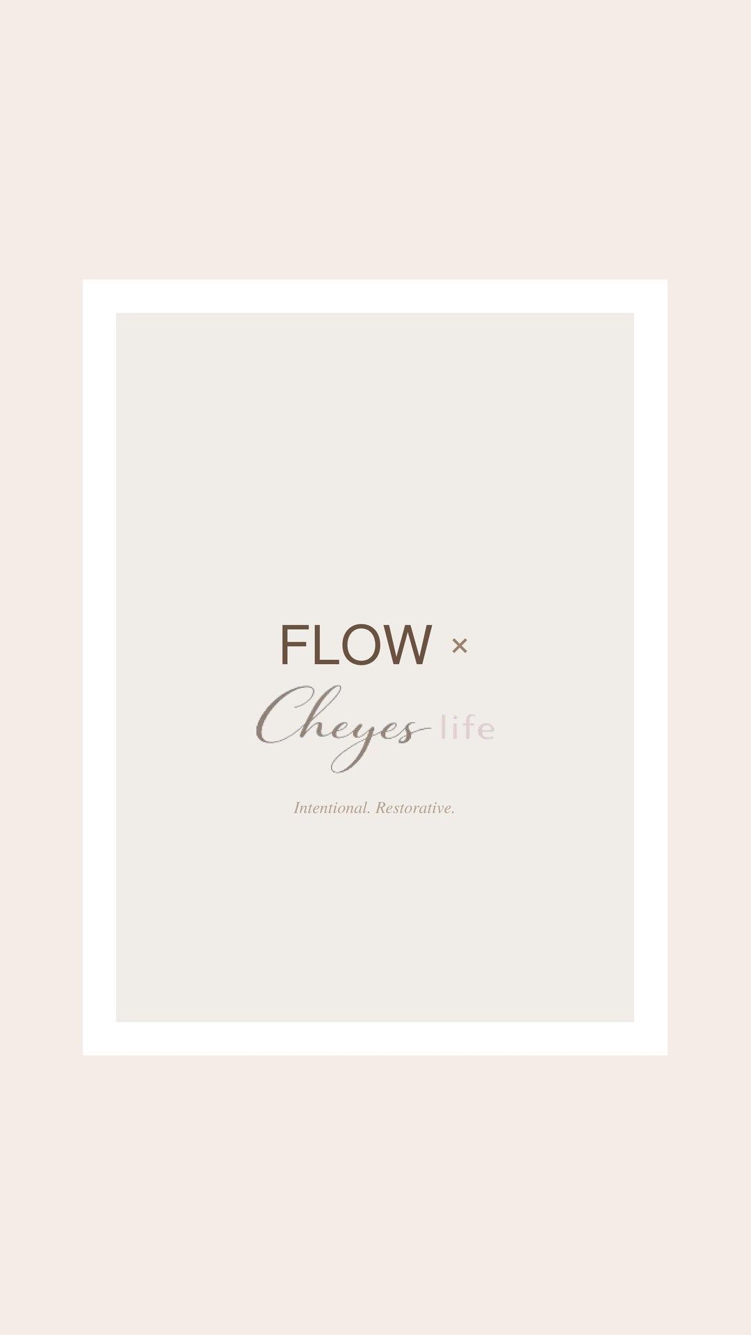 ARRIVE x FLOW - The Cheyes life bundle